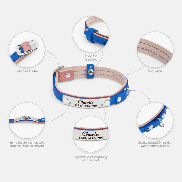 Dusty rose and Sapphire